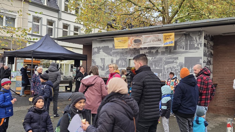 Erster Lichterlauf am 26.10.2025 Start an der Gerther Marktbude