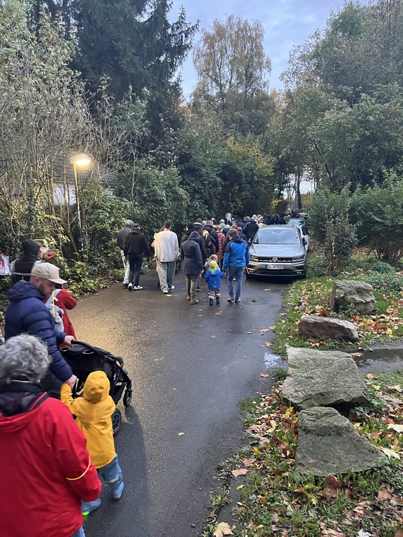 Lichterlauf durch Gerthe am 26.10.2025