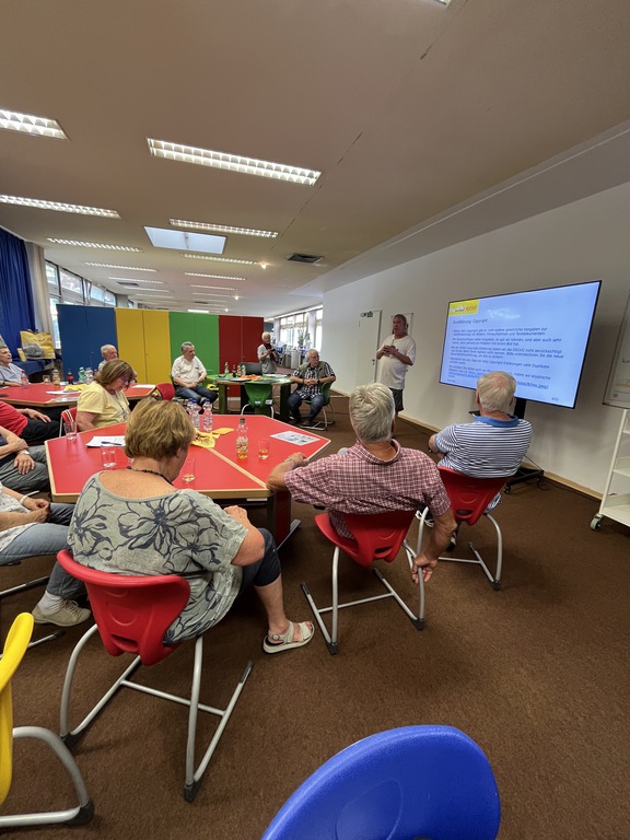 1. Vorstellung des Projekts Zeitsprung am 18.07.2025 in der Zweigbücherei Gerthe