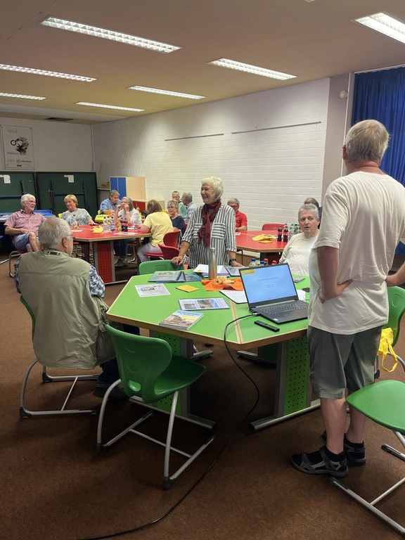 1. Vorstellung des Projekts Zeitsprung am 18.07.2025 in der Zweigbücherei Gerthe