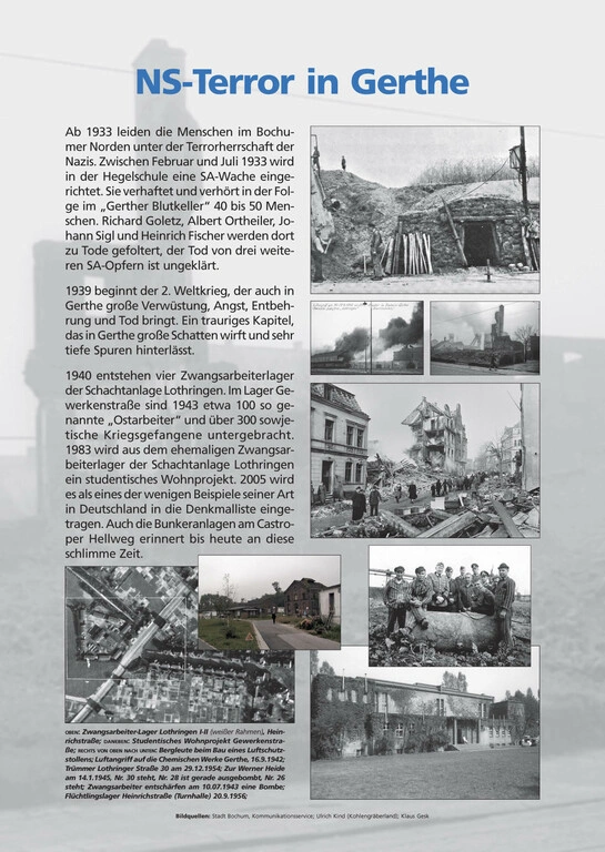 NS Terror In Gerthe, GT Zeitreise-Tafel 13