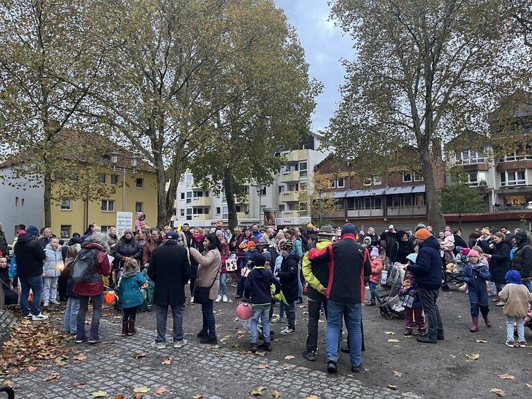 Lichterlauf durch Gerthe am 26.10.2025