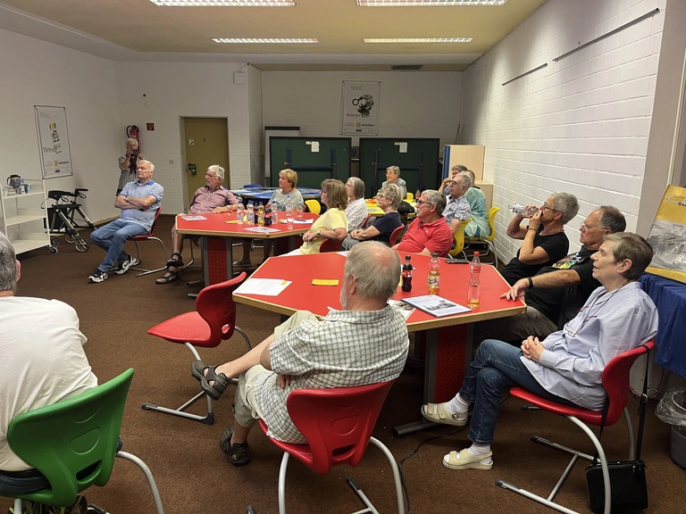 1. Vorstellung des Projekts Zeitsprung am 18.07.2025 in der Zweigbücherei Gerthe