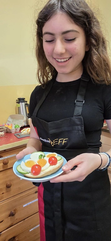 Saison Start anne Bude 2026  erstes selber dekoriertes Brötchen zum Verkauf