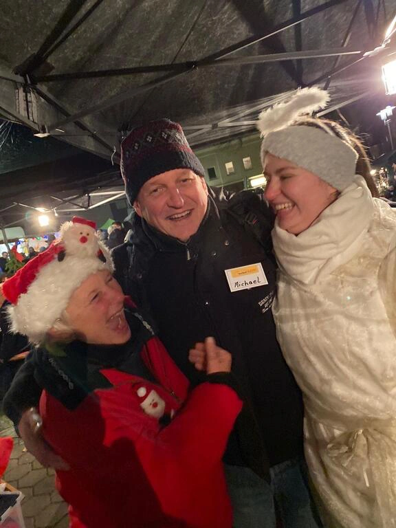Weihnachtsmarkt  7.12.2024 Spaß mit Engel