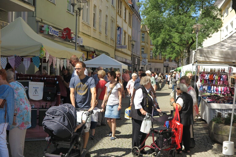 Gerther Sommer 7.7.2018 Fußgängerzone Lothringer Straße
