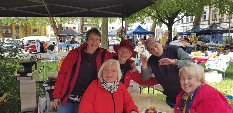 Das Flohmarkt-Team am 23.09.2023