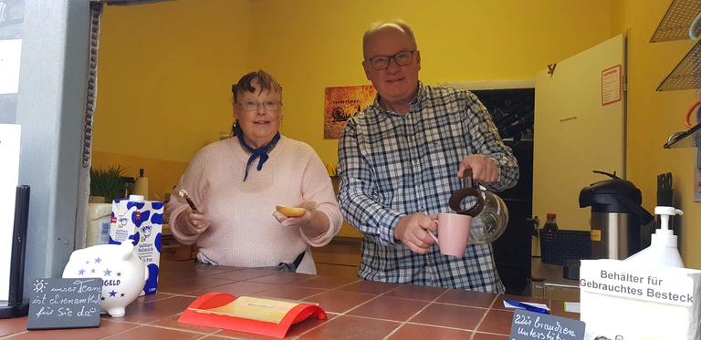 Kaffee anne Bude Team am 06.04.2024