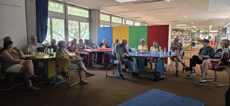 1.Hilfe Kurs für das Gerther Treff Team