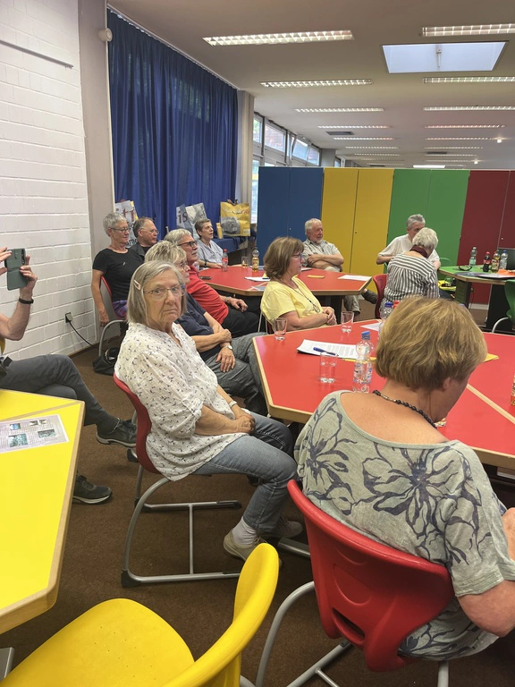 1. Vorstellung des Projekts Zeitsprung am 18.07.2025 in der Zweigbücherei Gerthe